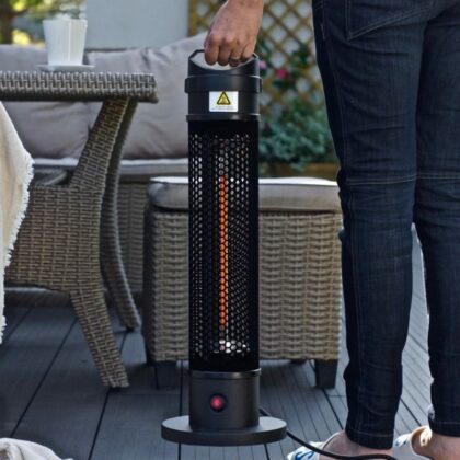 Nešiojamas infraraudonųjų spindulių šildytuvas NEPTŪNAS, 800W