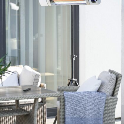 Infraraudonųjų spindulių šildytuvas “Tora” 2500W, baltas