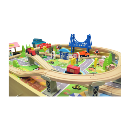 Medinis žaidimų stalas „Svajonių miestas“