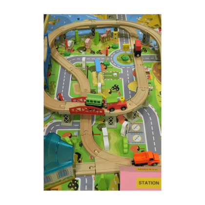 Medinis žaidimų stalas „Svajonių miestas“