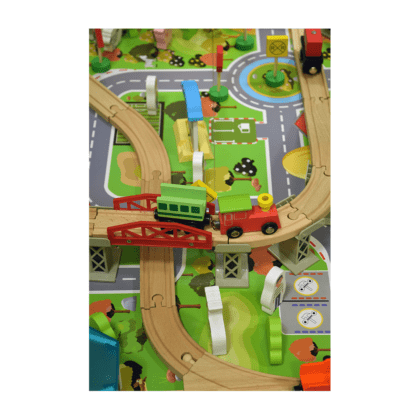 Medinis žaidimų stalas „Svajonių miestas“