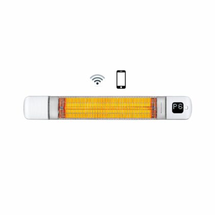 Infraraudonųjų spindulių šildytuvas “Tora - WiFi” 2500W, baltas