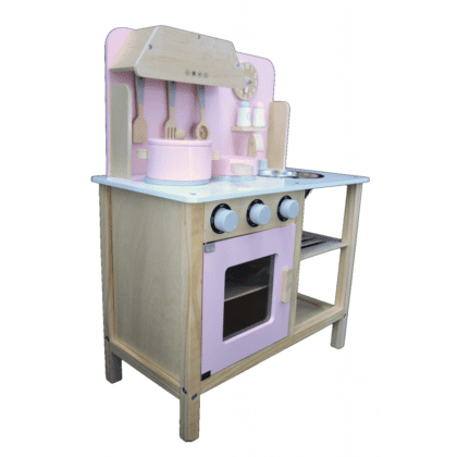 Medinė vaikiška virtuvėlė „Karilė"