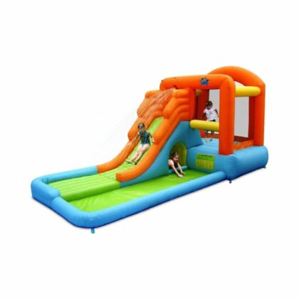 Pripučiamas batutas "Superherojus" su vandens pramogomis