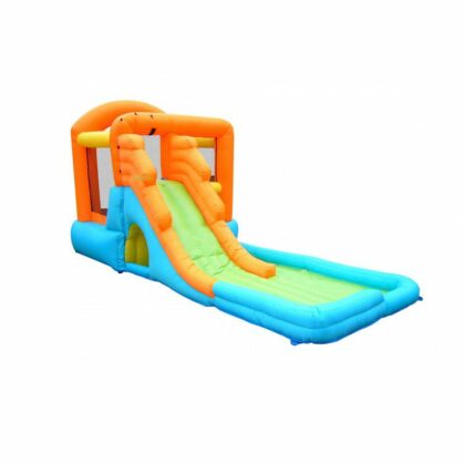 Pripučiamas batutas "Superherojus" su vandens pramogomis