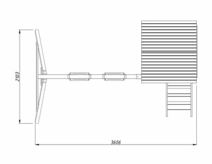 Vaikų žaidimų aikštelė „Rugelis“
