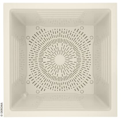 Vazonas "Blanka" su vandens rezervuaru, 59 cm