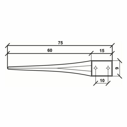Tvirtinimo ankeris 9x9