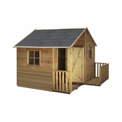 Medinis vaikų žaidimų namelis "Aviliukas"