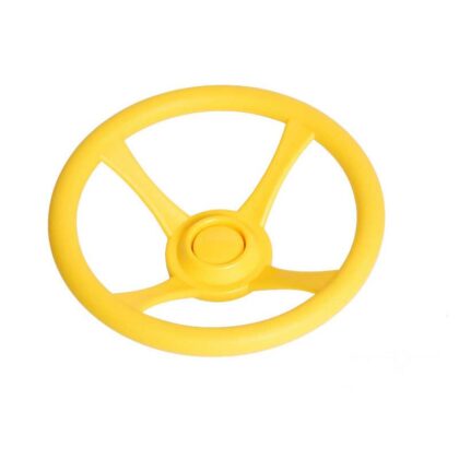 Žaidimų vairas, geltonas