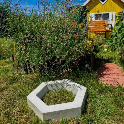 Betoninis šešiakampis, 34cm