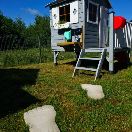 Betoninė plytelė "Gyvūno pėdutė"