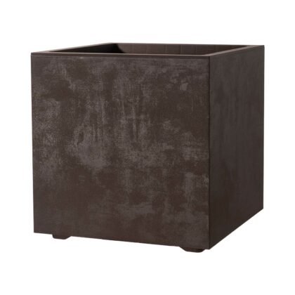 Vazonas "Granitas" su vandens rezervuaru ir ratukais, 49 cm