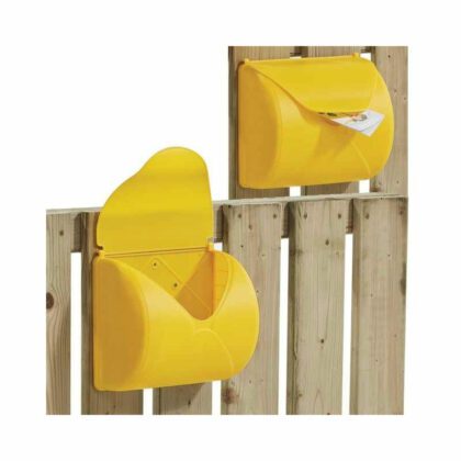 Geltona pašto dėžutė