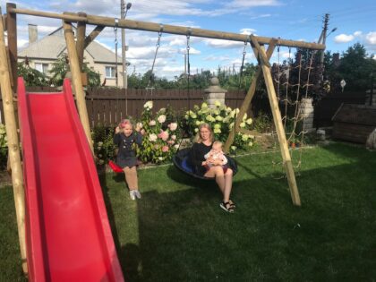 Vaikų žaidimų aikštelė "Drugelis"