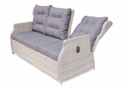 Lauko baldų komplektas „Kleopatra“, rudos spalvos