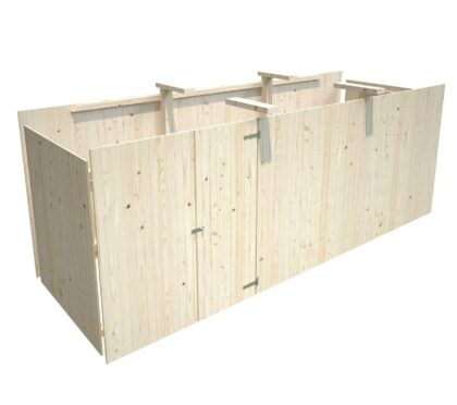 Medinė stoginė automobiliams „Karolis“ 40,6 m2