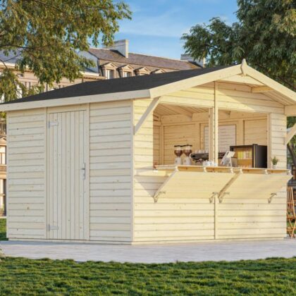 medinis kioskas „lūšis“ 8,2 m2