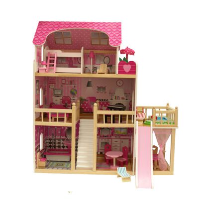 Medinis lėlių namelis „Nora“