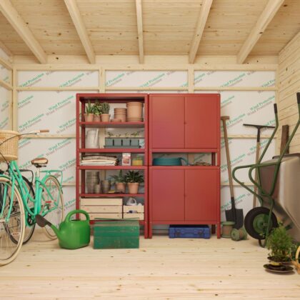 medinis sandėliukas „elnias“ 13,5 m2