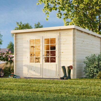 medinis sodo namelis „ela“ 8,7m2