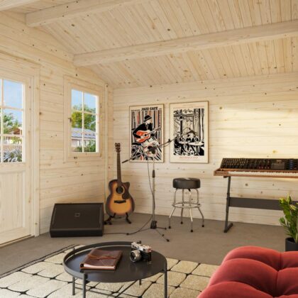 medinis sodo namelis „klara“ 10,4 m2