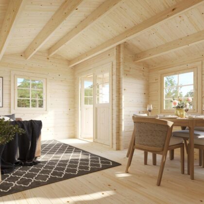 medinis sodo namelis „sonata“ 16,4 m2