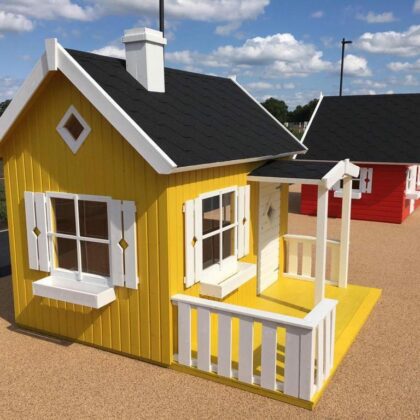 Dažai medienai, geltonos spalvos, 0,9 l