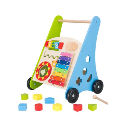 Medinis žaislas stumdukas “Meškiukas”