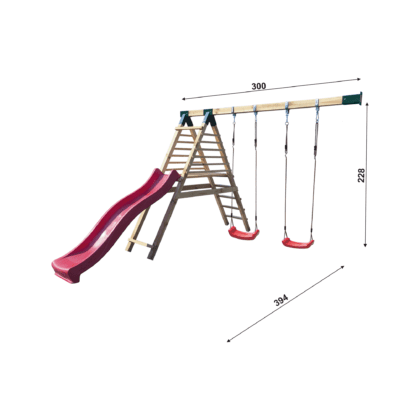 Vaikų žaidimų aikštelės sūpynių modulis „E“