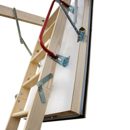 mediniai palėpės laiptai „nordic" 120 x 80 cm