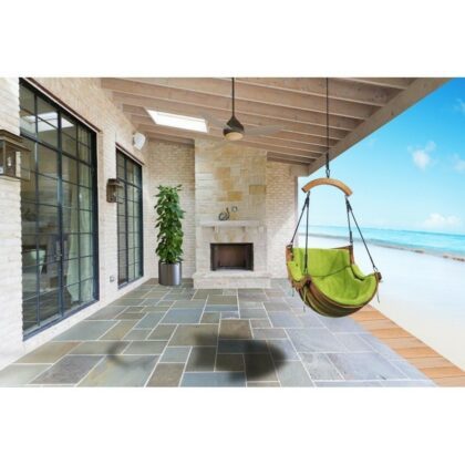 Pakabinamas vienvietis hamakas (žalias)