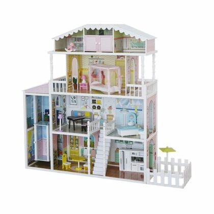 Medinis lėlių namelis "Vasarnamis"