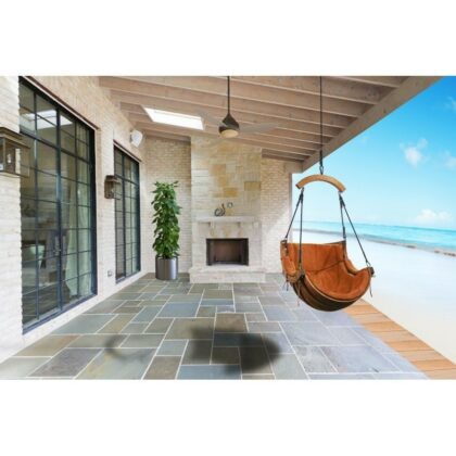 Pakabinamas vienvietis hamakas (rausvai rudos spalvos)