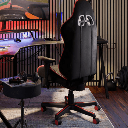 Akustinė lamelių sienelė, 265x30cm, olive