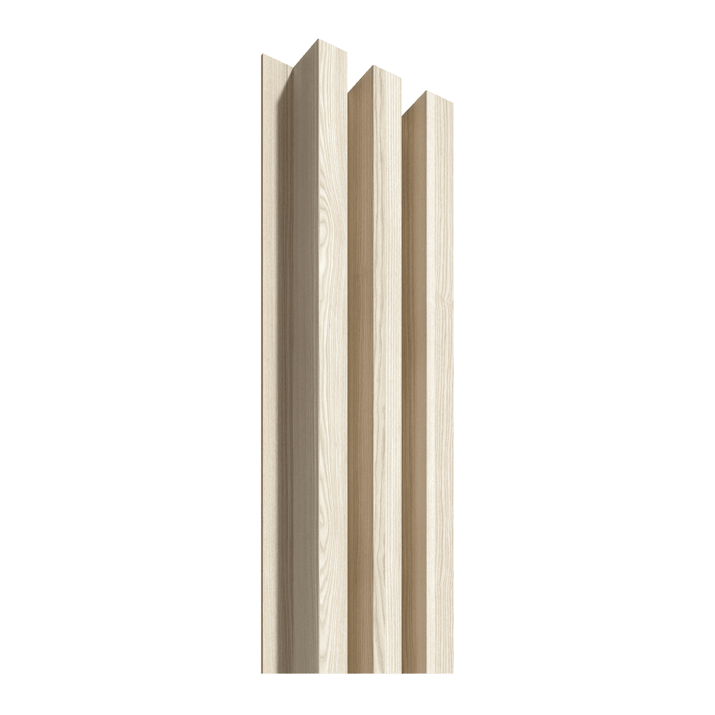 Lamelių sienelė, 275x17,2cm, ash