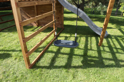 Ergonominės pakabinamos sūpynės, antracito - Image 6