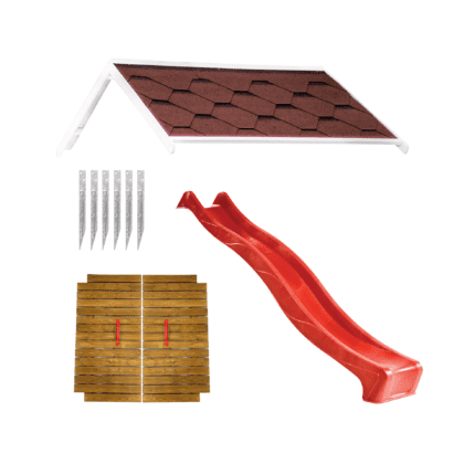 Priedų rinkinys "Berželis", raudonas