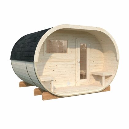 Medinė lauko pirtis "Anetė" 3+1,5m2
