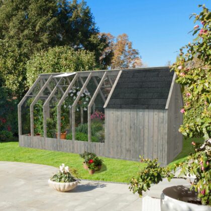 Medinis sandėliukas "Emilija“, 4m2