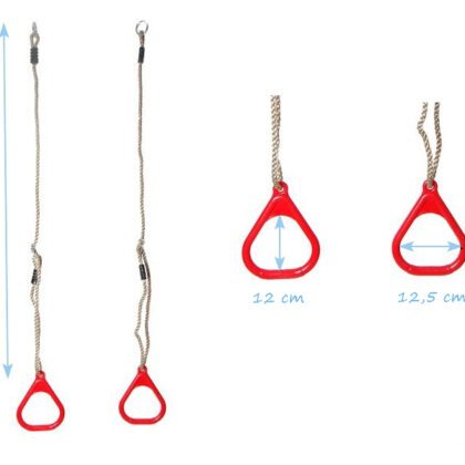 Plastikiniai gimnastikos trikampiai, mėlyni