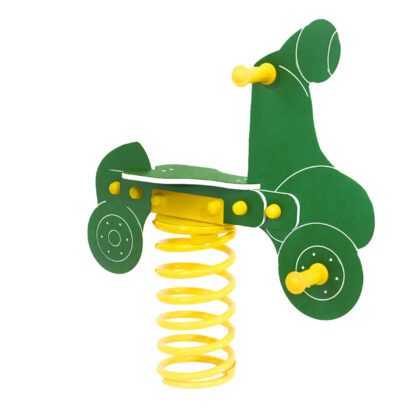 Spyruokliukas "Motociklas", žalias