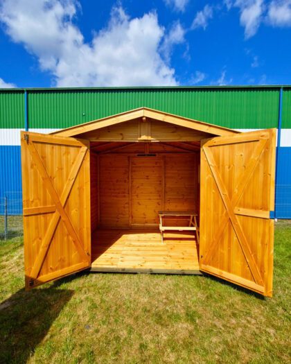 Medinis sandėliukas „Barsukas“ 3,95 m2