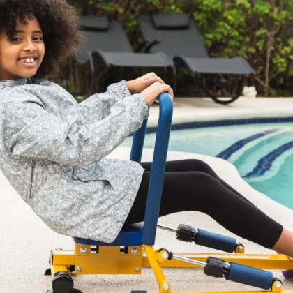 Vaikiškas treniruoklis "Irkliukas’’