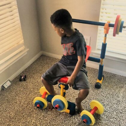 Vaikiškas treniruoklis "Stipruolis"