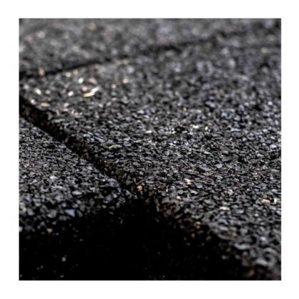 Guminė grindų danga vaikų žaidimų aikštelėms 20 mm JUODA