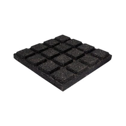 Guminė grindų danga vaikų žaidimų aikštelėms 20 mm JUODA