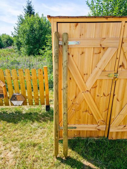 Nusmailintas atraminis kuolas, Ø3 cm, 150 cm