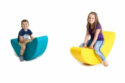 Minkštas supamasis žaislas "Bananas", geltonas