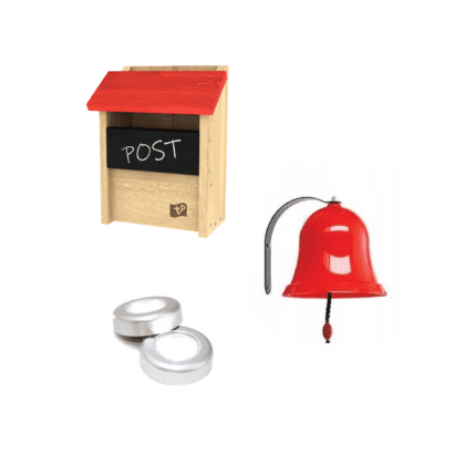 Žaislų rinkinys “Žinianešys”, raudonas